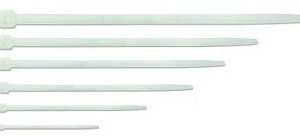 Amarra Blanca 30 Cm X 50 Unidades