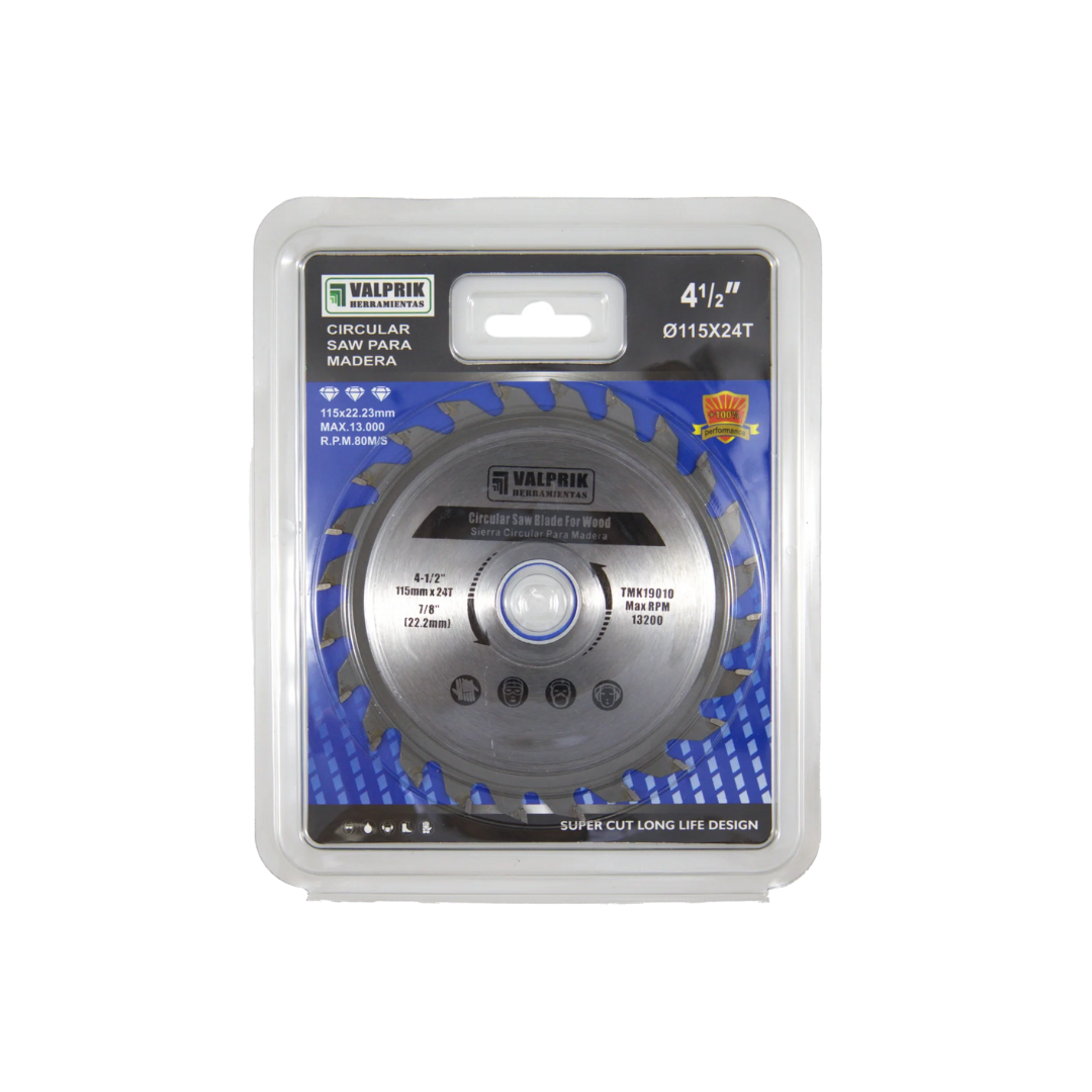 Disco Madera 4 1/2″ X 24 Dientes