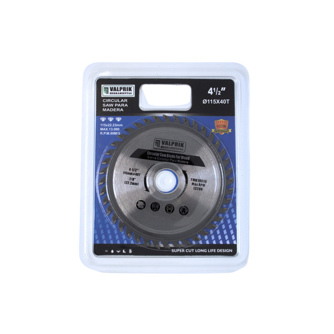 Disco Madera 4 1/2″ X 40 Dientes