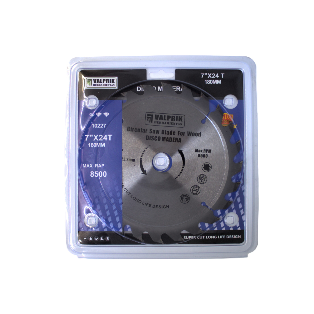 Disco Madera 7 X 24 Dientes