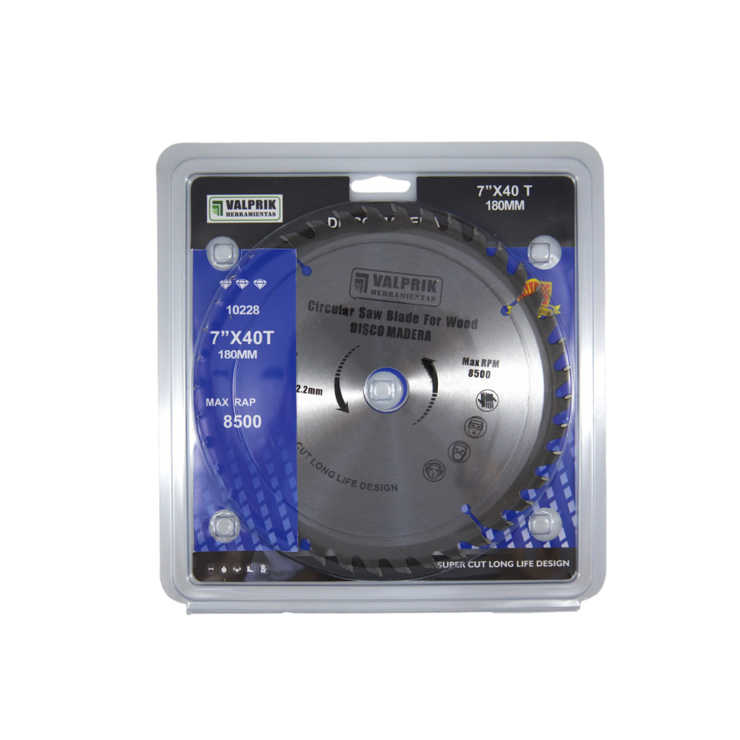 Disco Madera 7 X 40 Dientes