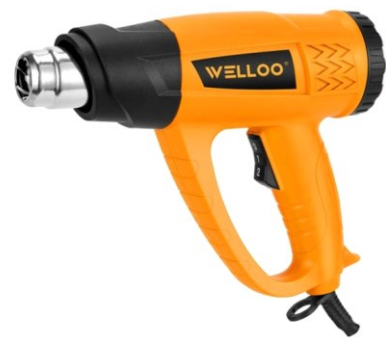 Pistola De Calor 2000W 350ºC Wello
