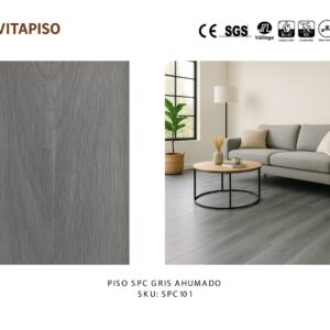 Piso SPC Gris Ahumado Caja 2.68M2
