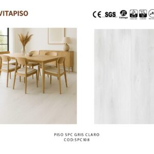 Piso SPC Gris Claro Caja 2.68 M2